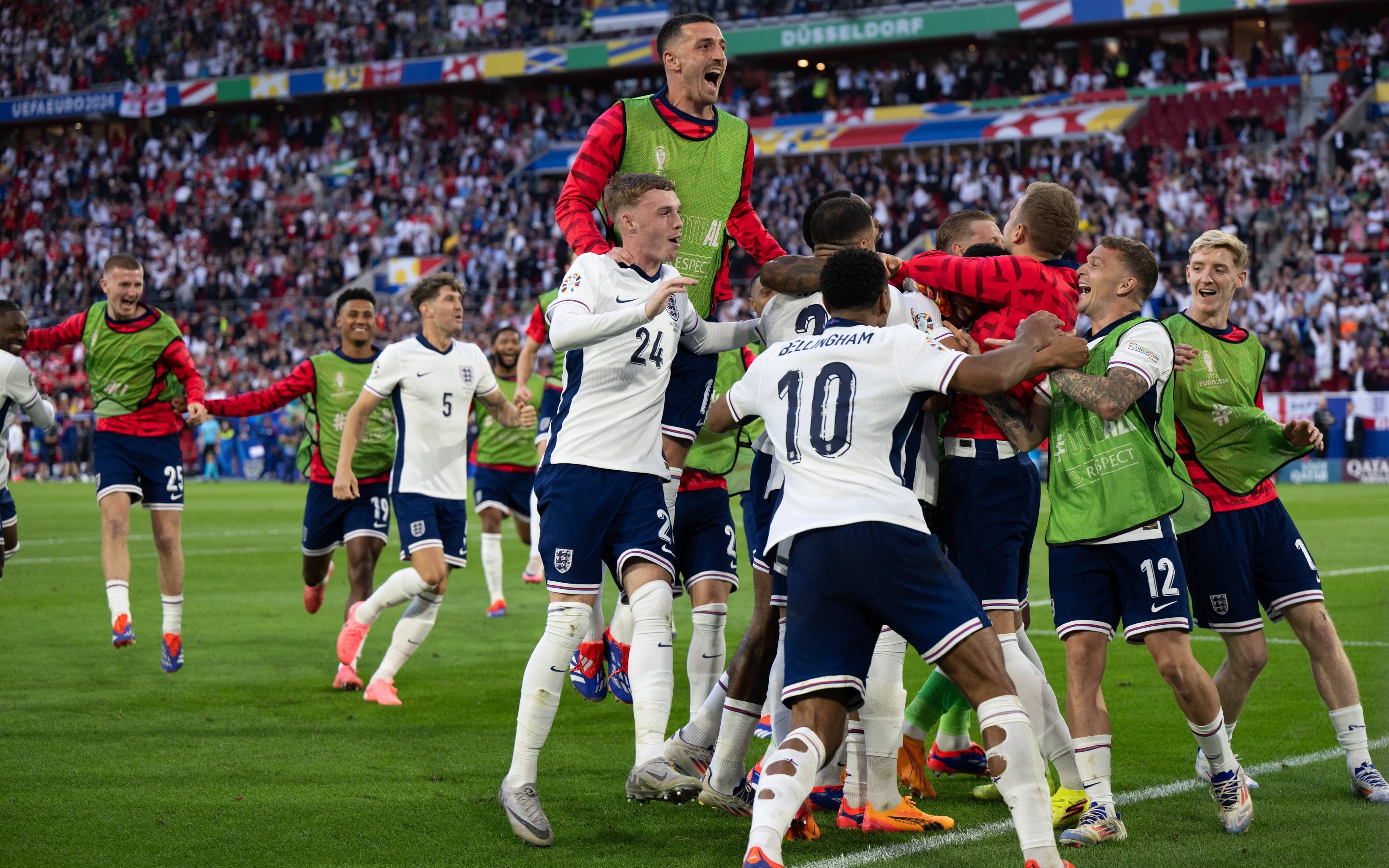 欧洲杯：英格兰大胜克罗地亚