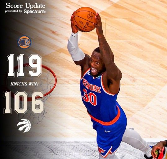 纽约尼克斯队近期大比分胜出