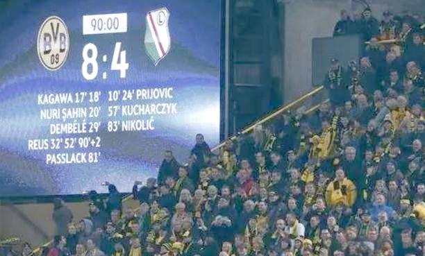 多特蒙德客场负利物浦，表现出色却未能取胜