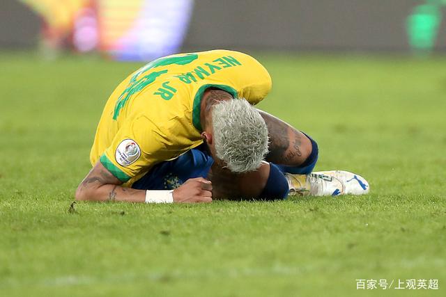 巴西球星内马尔遭遇伤病，或将缺席美洲杯决赛